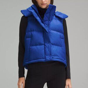 Lululemon Wunder Puff 600-Down-Fill Cropped Vest